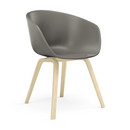 About A Chair AAC 22, Grey, Lacquered oak