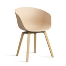 About A Chair AAC 22, Pale peach 2.0, Lacquered oak