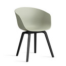 About A Chair AAC 22, Pastel green 2.0, Black lacquered oak