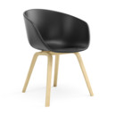 About A Chair AAC 22, Black, Soap treated oak