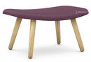 Details Hay About A Lounge Ottoman AAL 03 About A Lounge Ottoman AAL 03, Divina Melange 671 - wine red, Clear lacquered oak