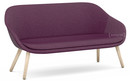 About A Lounge Sofa for Comwell, Divina Melange 671 - wine red, Soap treated oak
