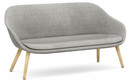 About A Lounge Sofa for Comwell, Hallingdal 116 - warm grey, Lacquered oak