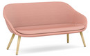 About A Lounge Sofa for Comwell, Steelcut Trio 515 - light pink, Lacquered oak
