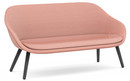 About A Lounge Sofa for Comwell, Steelcut Trio 515 - light pink, Black lacquered oak
