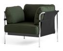 Can Lounge Chair 2.0, Fabric Steelcut 975 - Fir, Chrome