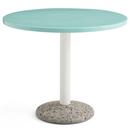 Ceramic Table, Light mint ceramic, Ø 90 cm