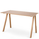 Copenhague Desk CPH90, Lacquered oak, Oak veneer