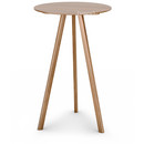 Copenhague Round Table CPH20, Ø 70 x H 105, Lacquered oak, Oak veneer