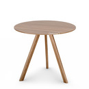 Copenhague Round Table CPH20, Ø 90 x H 74, Lacquered oak, Oak veneer