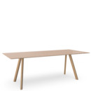 Copenhague Table CPH30, L 200 x W 90 x H 74, Lacquered oak, Oak veneer