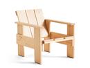 Crate Lounge Chair, Lacquered pine