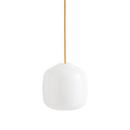 Buoy Glass Pendant Lamp, Ø 20 cm, Amber yellow