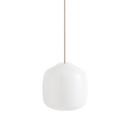 Buoy Glass Pendant Lamp, Ø 20 cm, Beton grey