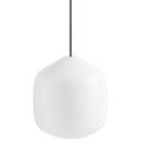 Buoy Glass Pendant Lamp, Ø 30 cm, Anthracite blue
