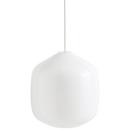 Buoy Glass Pendant Lamp, Ø 30 cm, Clay white