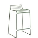 Hee Bar Stool, Kitchen version: seat height 65 cm, Fall green