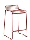 Hee Bar Stool, Kitchen version: seat height 65 cm, Rust