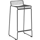 Hee Bar Stool, Bar version: seat height 75 cm, Black