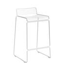 Hee Bar Stool, Kitchen version: seat height 65 cm, White