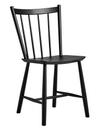 J41 Chair, Beech, lacquered black
