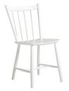 J41 Chair, Beech, lacquered white