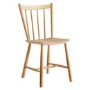 J41 Chair, Clear lacquered oak