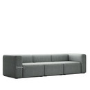 Mags Sofa, 3 seater (W 268,5), Hallingdal 166 - black/white