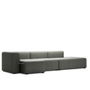 Mags Sofa with Récamière, Left armrest, Hallingdal - dark grey