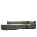 Mags Sofa with Récamière, Right armrest, Hallingdal - dark grey