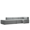 Mags Sofa with Récamière, Right armrest, Hallingdal 130 - light grey