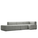 Mags Sofa with Récamière, Right armrest, Hallingdal 116 - warm grey