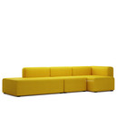 Mags Sofa with Récamière, Right armrest, Steelcut Trio 453 - yellow