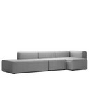 Mags Sofa with Récamière, Right armrest, Steelcut Trio 124 - graphic