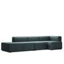 Mags Sofa with Récamière, Right armrest, Steelcut Trio 883 - petrol