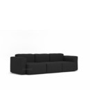 Mags Soft Sofa Combination 1, 3 Seater, Hallingdal 180 - charcoal
