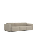 Mags Soft Sofa Combination 1, 3 Seater, Steelcut Trio 213 - beige