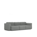 Mags Soft Sofa Combination 1, 3 Seater, Steelcut Trio 133 - light grey