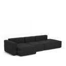 Mags Soft Sofa Combination 4, Left armrest, Hallingdal 180 - charcoal