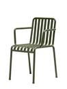 Palissade Chair, Olive, With armrests