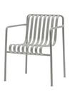 Palissade Dining Armchair, Light grey