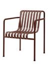Palissade Dining Armchair, Iron red