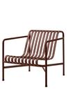Palissade Lounge Chair Low, Iron red