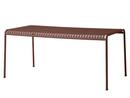 Details Hay Palissade Table Palissade Table, Iron red, L 170 x W 90 cm