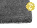 Details Hay Raw Rug No 2 Raw Rug No 2, L 200 x W 80 cm, Dark grey