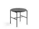 Rebar Table, H 40,5 x Ø 45 cm, Table top marble