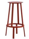 Revolver Bar Stool, Bar version: seat height 76 cm, Red