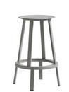 Revolver Bar Stool, Kitchen version: seat height 65 cm, Sky grey