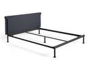 Tamoto Bed, 160 x 200 cm, Anthracite / Linara Blueberry