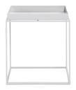 Tray Tables, H 40/44 x W 40 x D 40 cm, White